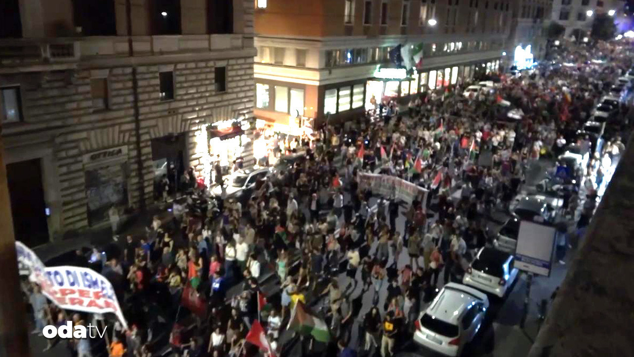 İtalya’da İsrail ayaklanması