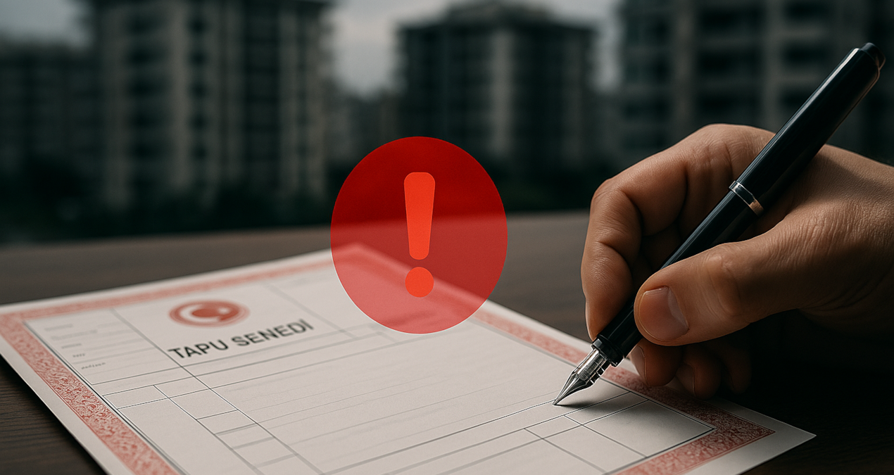 Tapu sahipleri dikkat! Küçücük bir imza evinizi elinizden alabilir