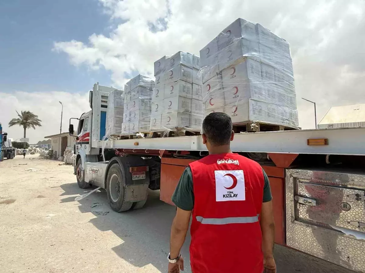 Türk Kızılay’dan Gazze’ye Destek