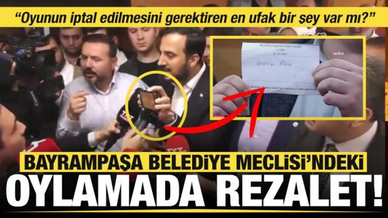 Bayrampaşa Belediye Meclisi’ndeki oylamada rezalet! “Meclis başkanı suç işledi”