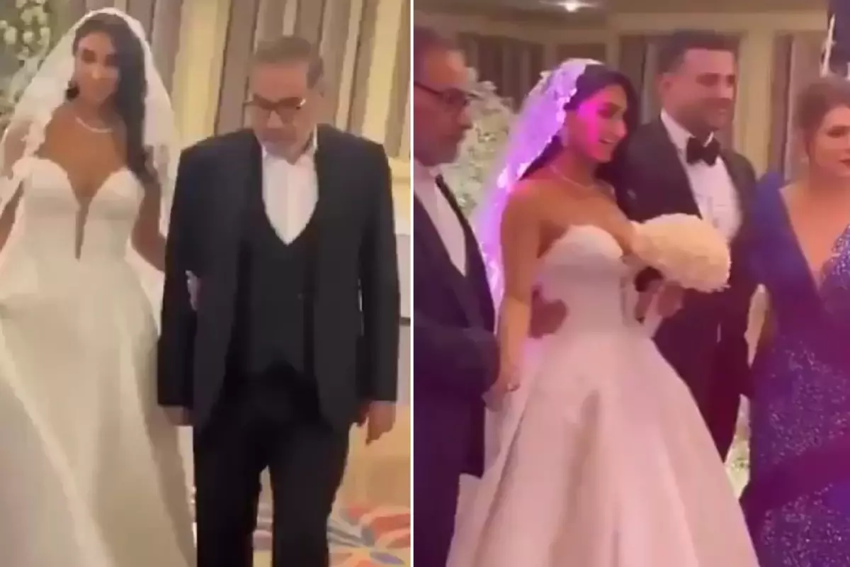 Hamaney’in danışmanının kızının düğününe ait olduğu öne sürülen görüntüler tartışma yarattı