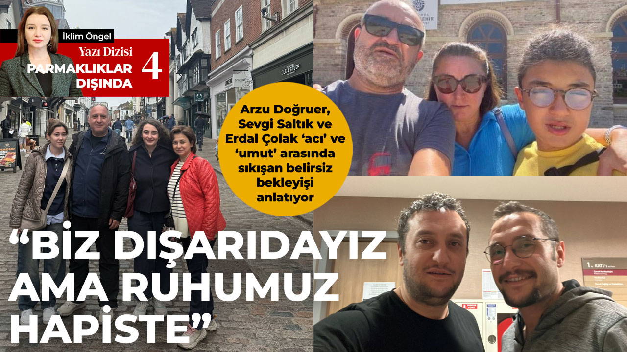 Arzu Doğruer, Sevgi Saltık ve Erdal Çolak ‘acı’ ve ‘umut’ arasında sıkışan belirsiz bekleyişi anlatıyor: Biz dışarıdayız ama ruhumuz hapiste