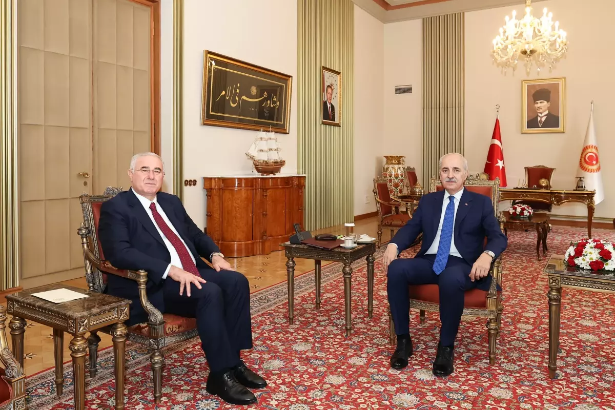 Kurtulmuş, Akarca’yı Kabul Etti