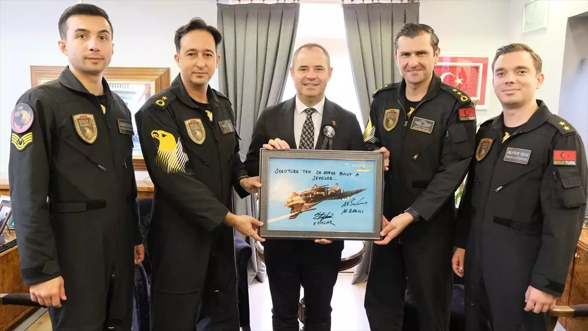 SOLOTÜRK Ekibi Kırklareli’nde Gösteri Uçuşu İçin Hazırlık Yapıyor