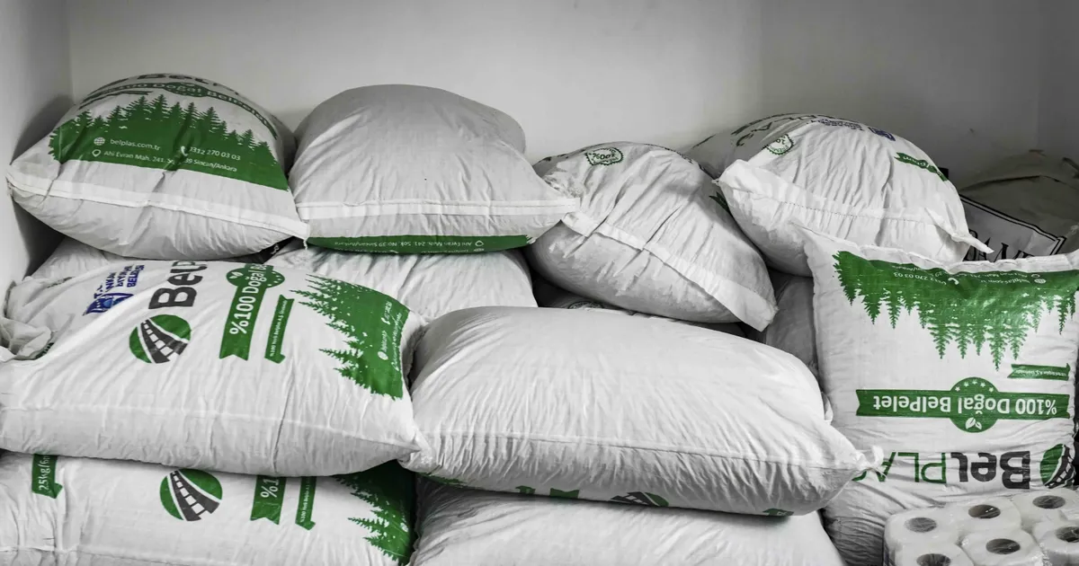 Ankara’da kışa pelet yakıtı desteği