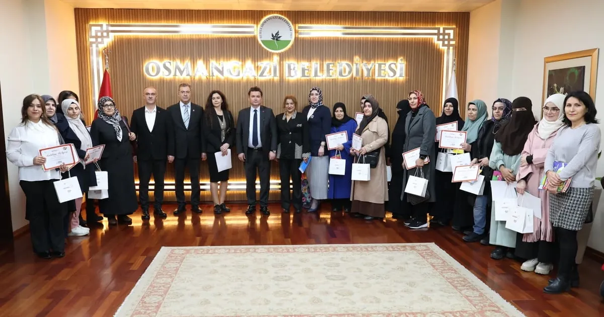 Bursa’da Osmangazili kadınlar geleceğe umutla bakıyor