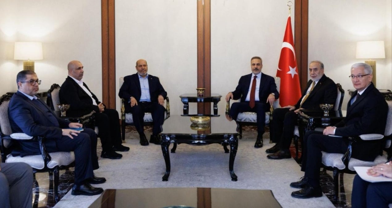 Hakan Fidan, Hamas heyetiyle görüştü