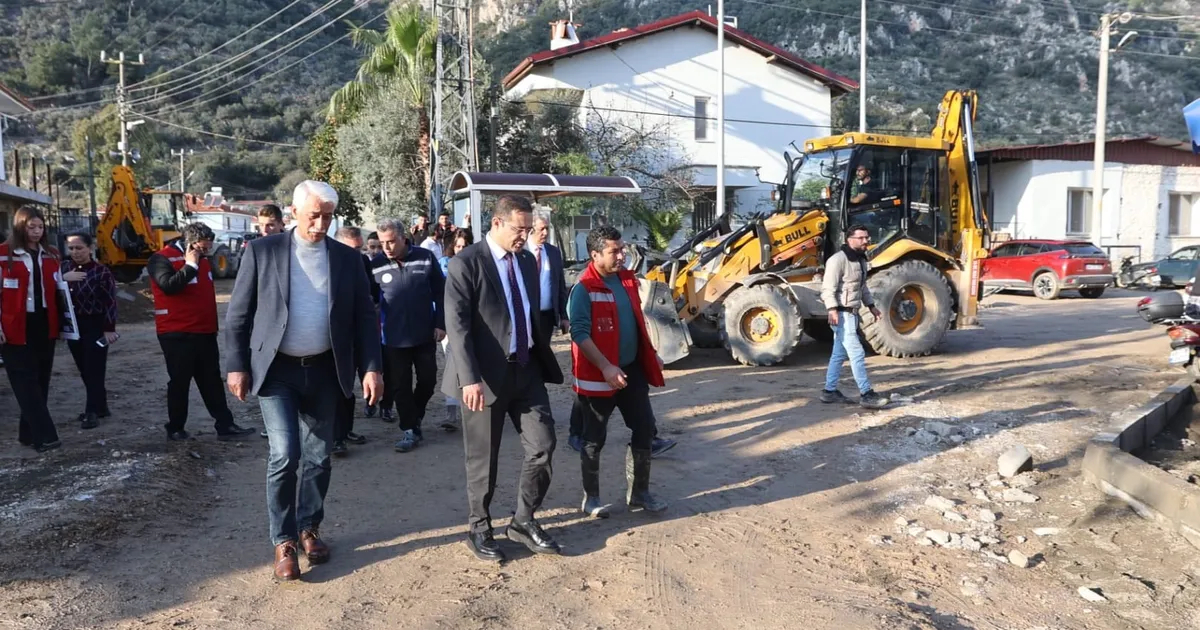 Muğla Büyükşehir’den Datça ve Ula’daki yatırımlara yerinde inceleme