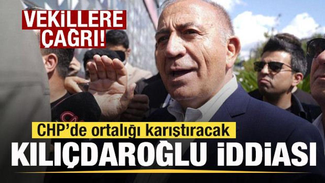 Ortalığı karıştıracak Kılıçdaroğlu iddiası! Gürsel Tekin’den vekillere çağrı: Zamanı geldi