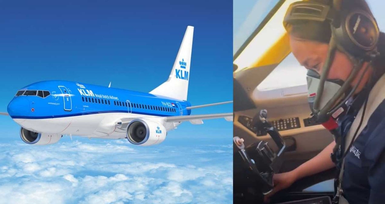 Yerin 43 bin fit üzerinde can pazarı: Kokpitin camı parçalandı