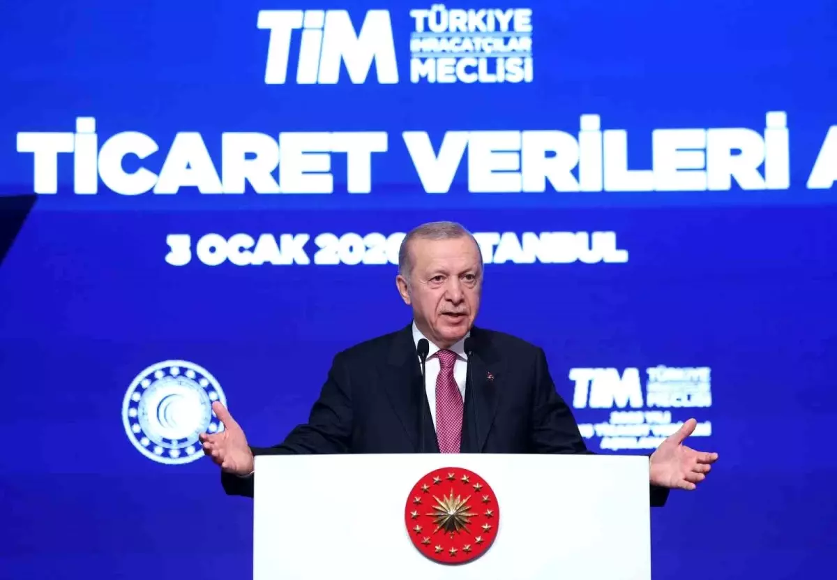 Cumhurbaşkanı Erdoğan: “2025 yılında ihracat rekoru kırıldı”