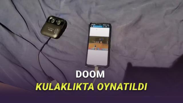 İyice Kafayı Yediler: DOOM, Şimdi de Kulaklıklarda Çalıştırıldı!