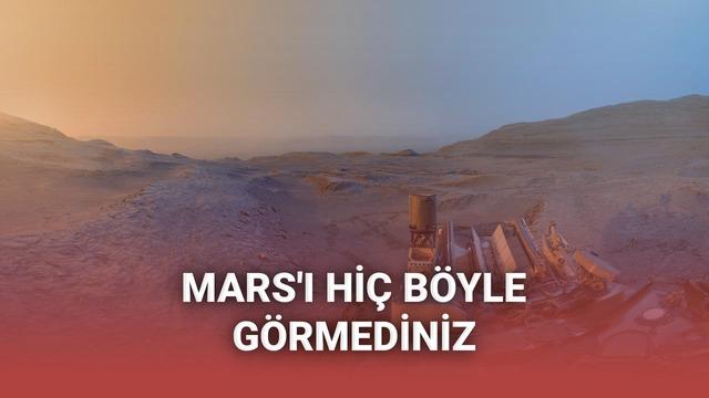 Mars'ın bugüne kadarki en net fotoğraflarından biri paylaşıldı