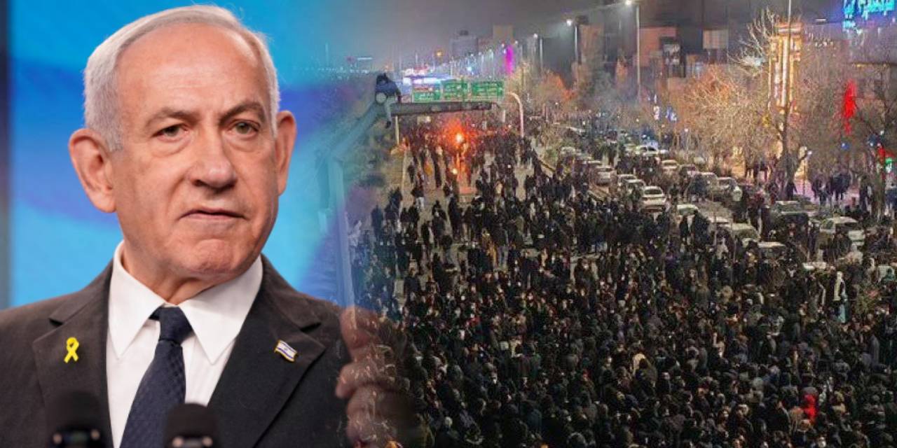 Trump’tan sonra Netanyahu’dan da İran açıklaması: Sivil kıyımını kınıyormuş…