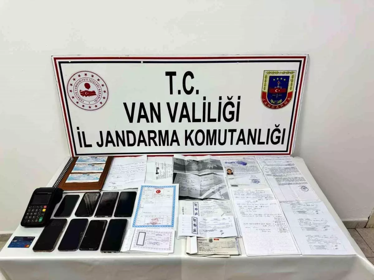 Van’da Tefecilik Operasyonu: 8 Gözaltı