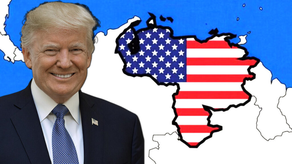 Trump’tan Tartışmalı Açıklama: Venezuela ABD Haritasına Dahil Olabilir