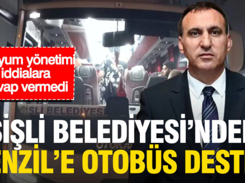Kayyum yonetimindeki sisli belediyesinden menzile otobus destegi iddiasi BgFgSHNJ